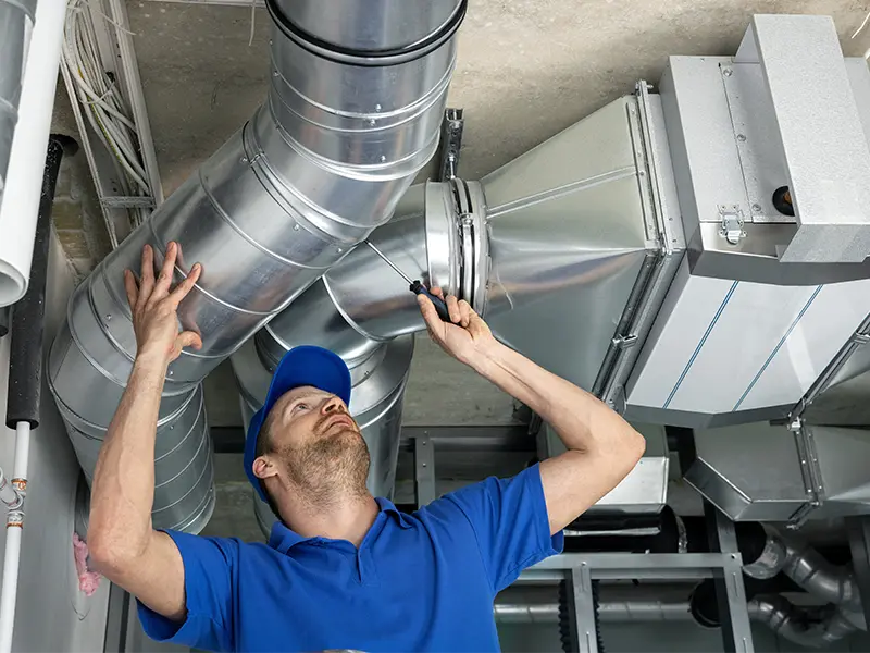 Air duct cleaning service